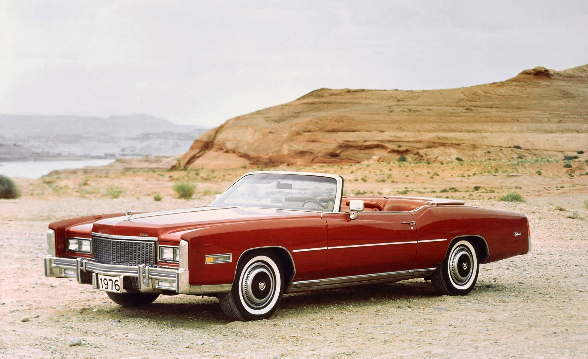 1976, Cadillac, Fleetwood, Eldorado, Convertible, Luxury, Classic Wallpaper