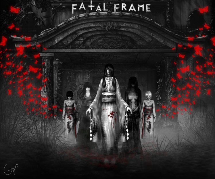 Fatal Frame Project Zero Supernatural Survival Horror Dark 1fframe Exploration Fantasy Gothic Japanese Wallpapers Hd Desktop And Mobile Backgrounds