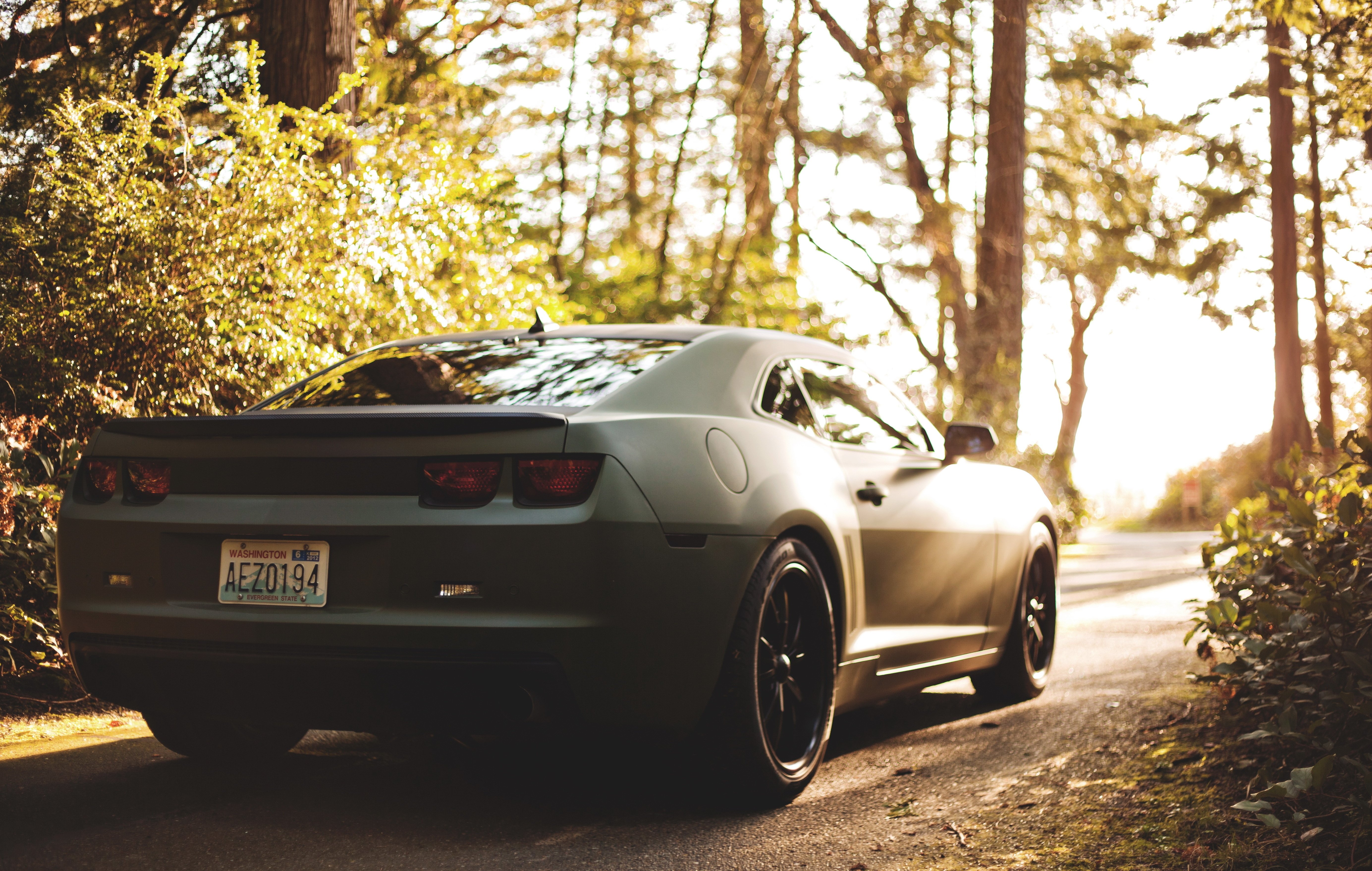 chevrolet, Camaro, Black Wallpaper