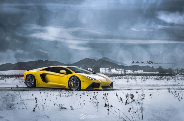 2015, Adv1, Lamborghini, Aventador, Coupe, Supercars, Wheels, Tuning, Cars HD Wallpaper Desktop Background