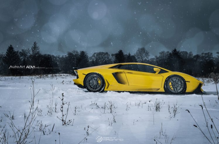 2015, Adv1, Lamborghini, Aventador, Coupe, Supercars, Wheels, Tuning, Cars HD Wallpaper Desktop Background