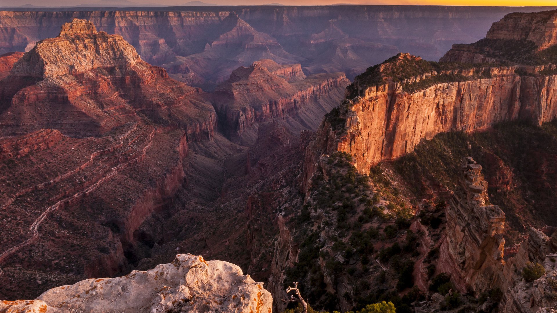 landscape, Amazing, Sunlight, Giant, Canyon Wallpaper