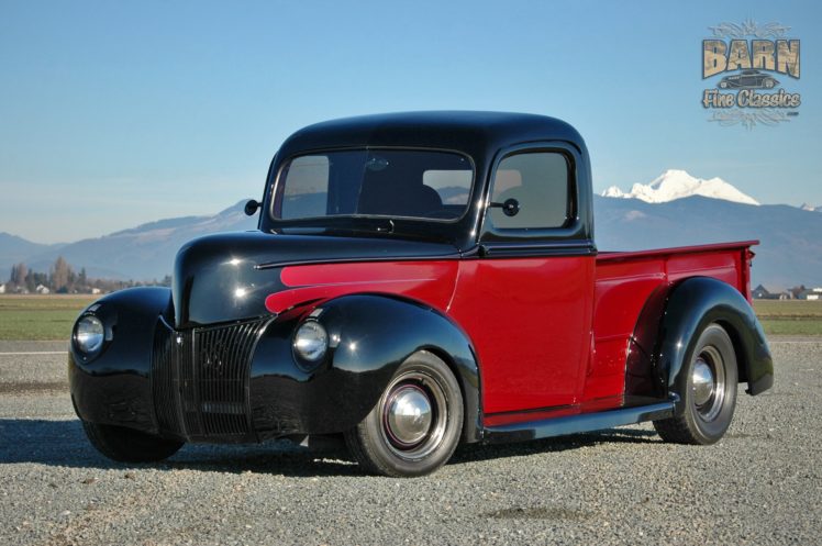 1940, Ford, Deluxe, Pickup, Hot, Rod, Rods, Hotrod, Custom, Usa, 2048×1488 02 HD Wallpaper Desktop Background