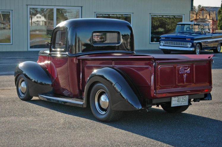 1940, Ford, Deluxe, Pickup, Hot, Rod, Rods, Hotrod, Custom, Usa, 2048×1488 03 HD Wallpaper Desktop Background