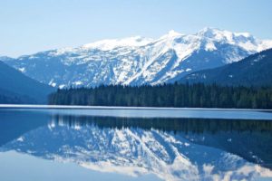 mountains, Landscapes, Nature, Trees, Lakes, Reflections