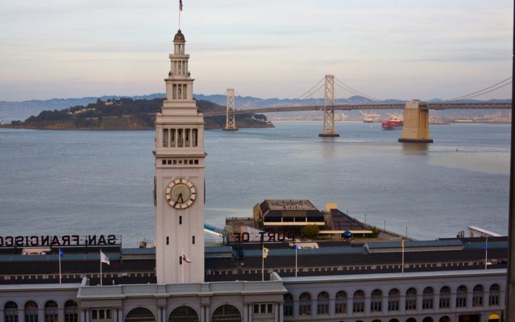 usa, California, San, Francisco, Bay, Bridge, Ferry HD Wallpaper Desktop Background