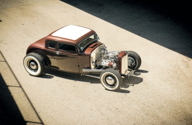 1932, Ford, Five, Window, Coupe, Hot, Rod, Rods, Hotrod, Usa, 2048×1340 05 HD Wallpaper Desktop Background
