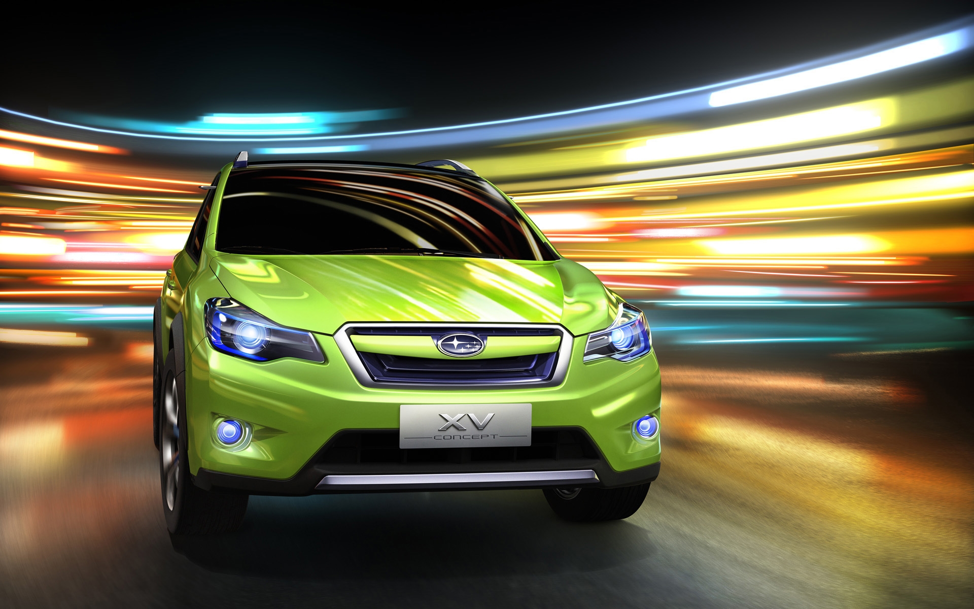 subaru, Xv, Concept, 2011, Front Wallpaper