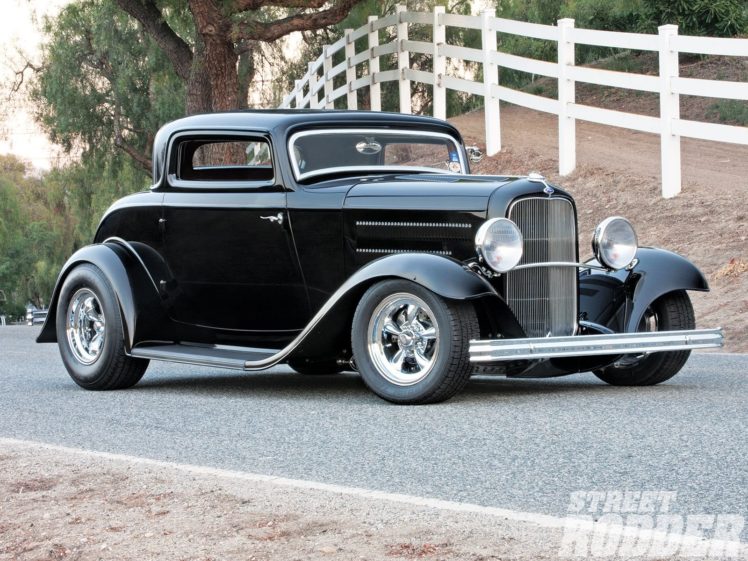 1932, Ford, Three, Window, Coupe, Hot, Rod, Rods, Hotrod, Usa, 1600×1200 04 HD Wallpaper Desktop Background