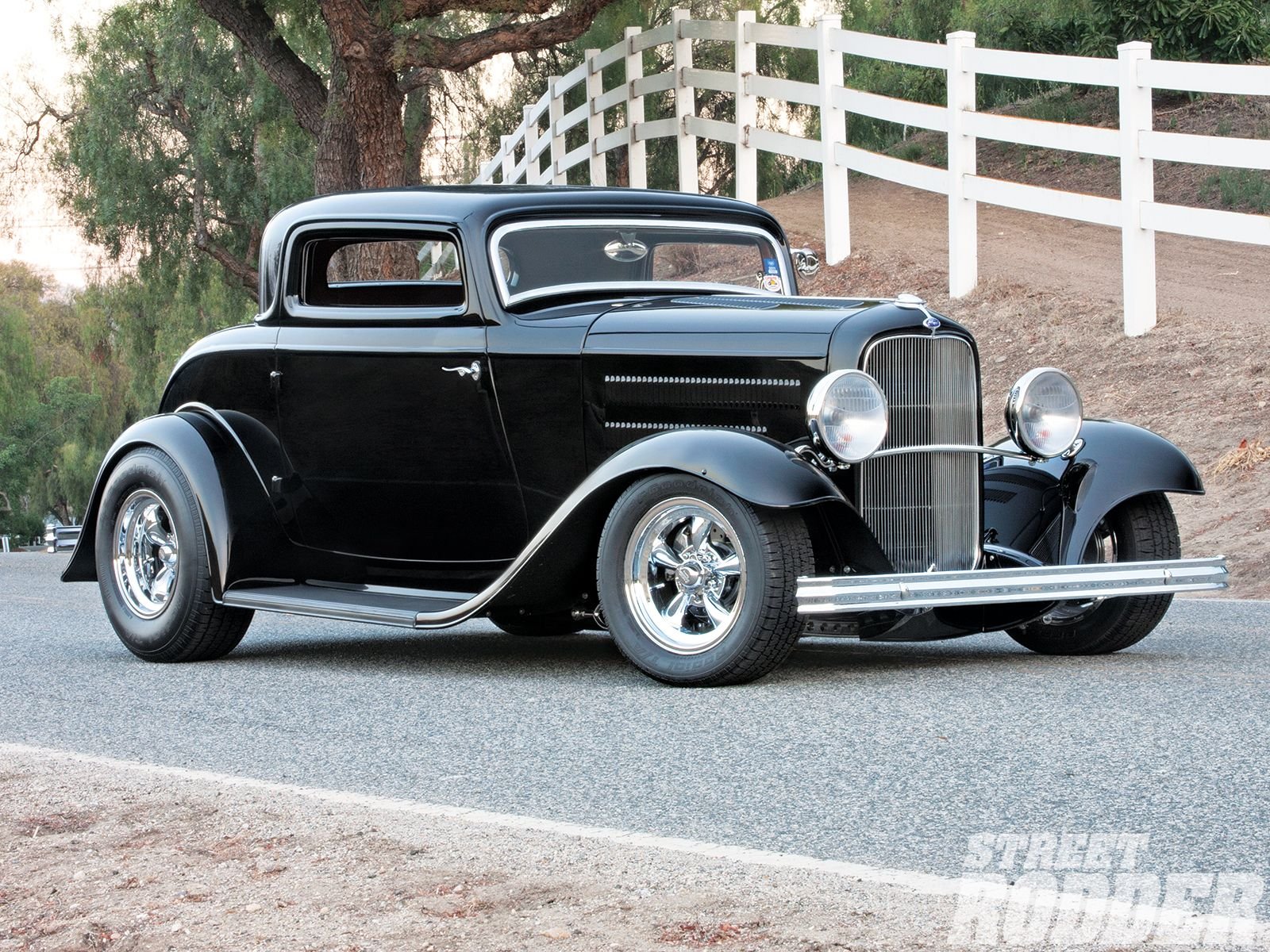1932, Ford, Three, Window, Coupe, Hot, Rod, Rods, Hotrod, Usa, 1600x1200 04 Wallpaper