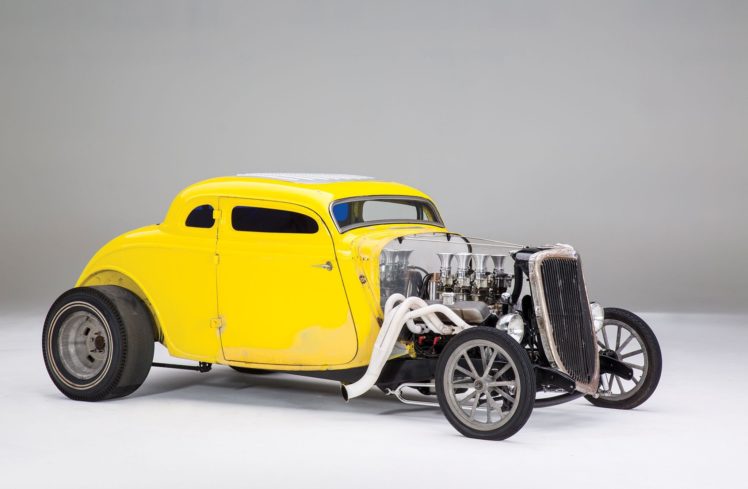 1933, Ford, Five, Window, Coupe, Hot, Rod, Rods, Hotrod, Usa, 2048×1340 01 HD Wallpaper Desktop Background