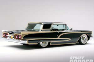 1958, Ford, Thunderbird, Hadtop, Custom, Lowrider, Usa, 1600×1200,  01