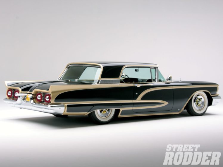 1958, Ford, Thunderbird, Hadtop, Custom, Lowrider, Usa, 1600×1200,  01 HD Wallpaper Desktop Background