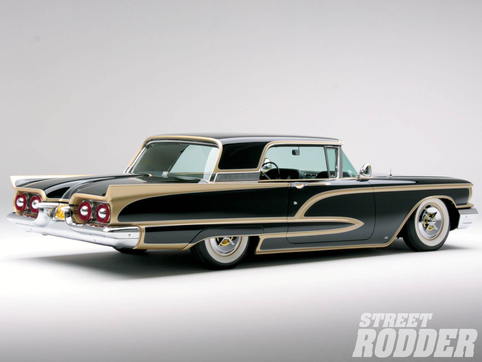 1958, Ford, Thunderbird, Hadtop, Custom, Lowrider, Usa, 1600x1200,  01 Wallpaper