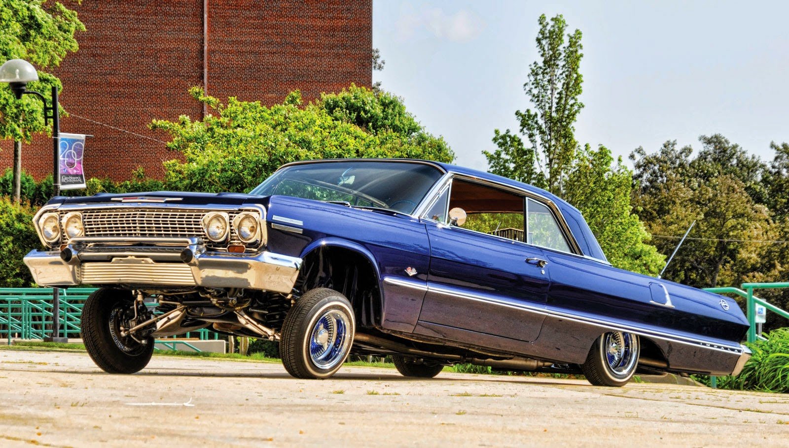 1963, Chevrolet, Chevy, Impala, Custom, Lowrider, Usa, 1600x910,  01 Wallpaper