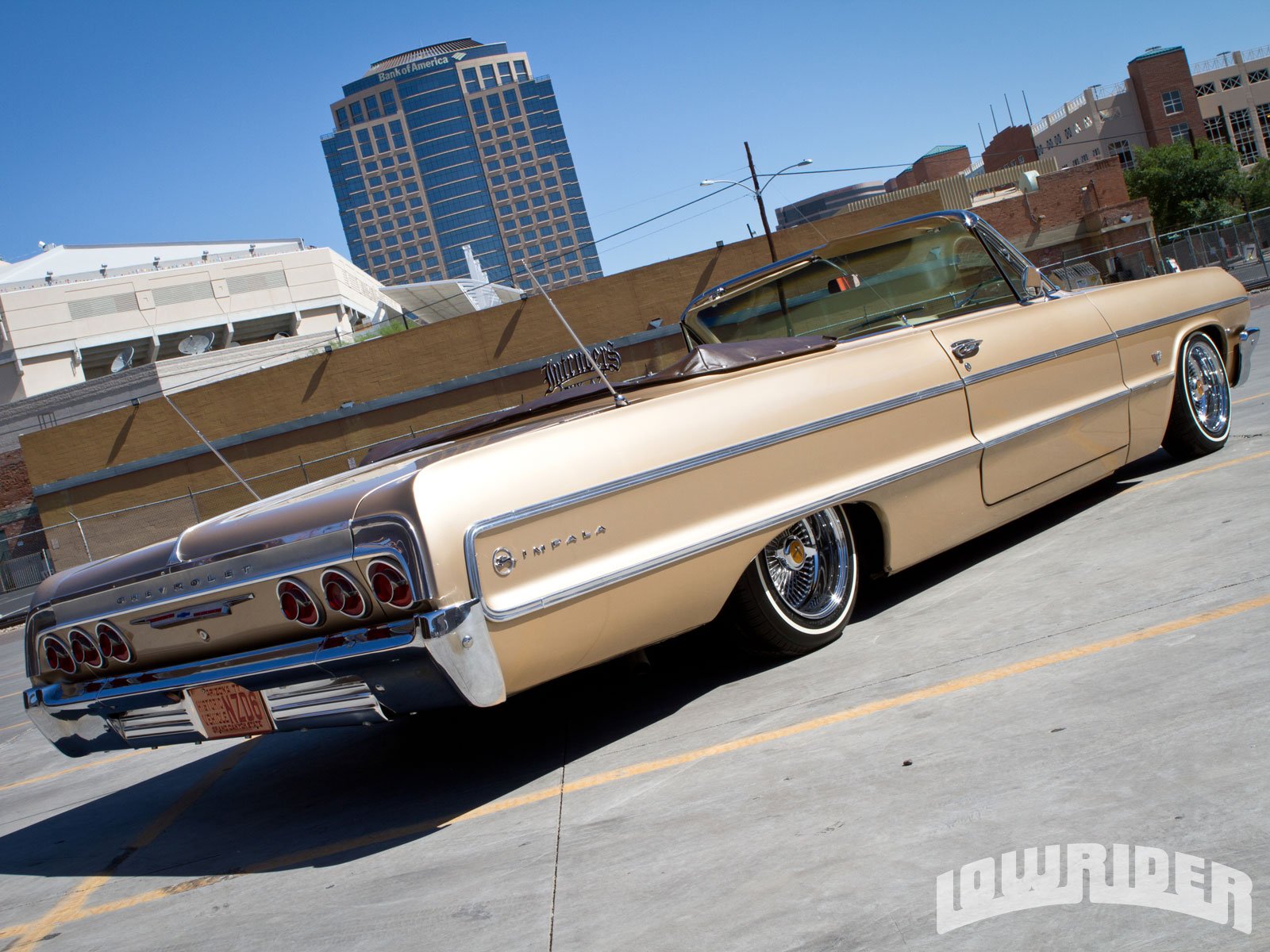 1964, Chevrolet, Chevy, Impala, Custom, Lowrider, Usa, 1600x1200,  01 Wallpaper