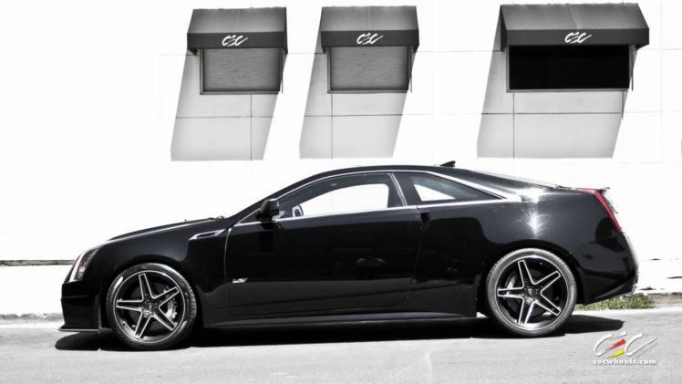 2015, Cars, Cec, Tuning, Wheels, Cadillac, Cts v, Black HD Wallpaper Desktop Background