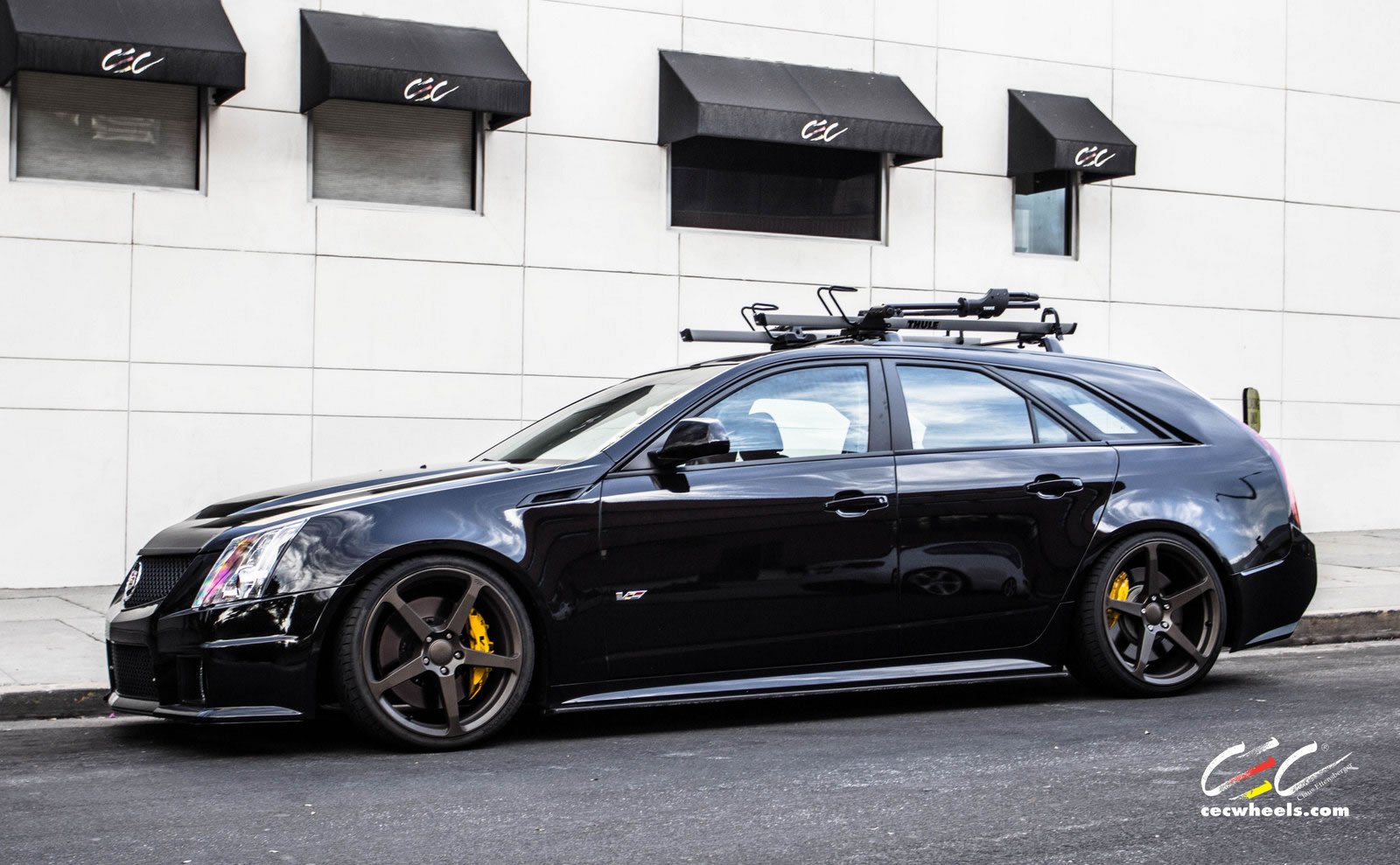 2015, Cars, Cec, Tuning, Wheels, Cadillac, Cts v, Wagon, Black Wallpaper