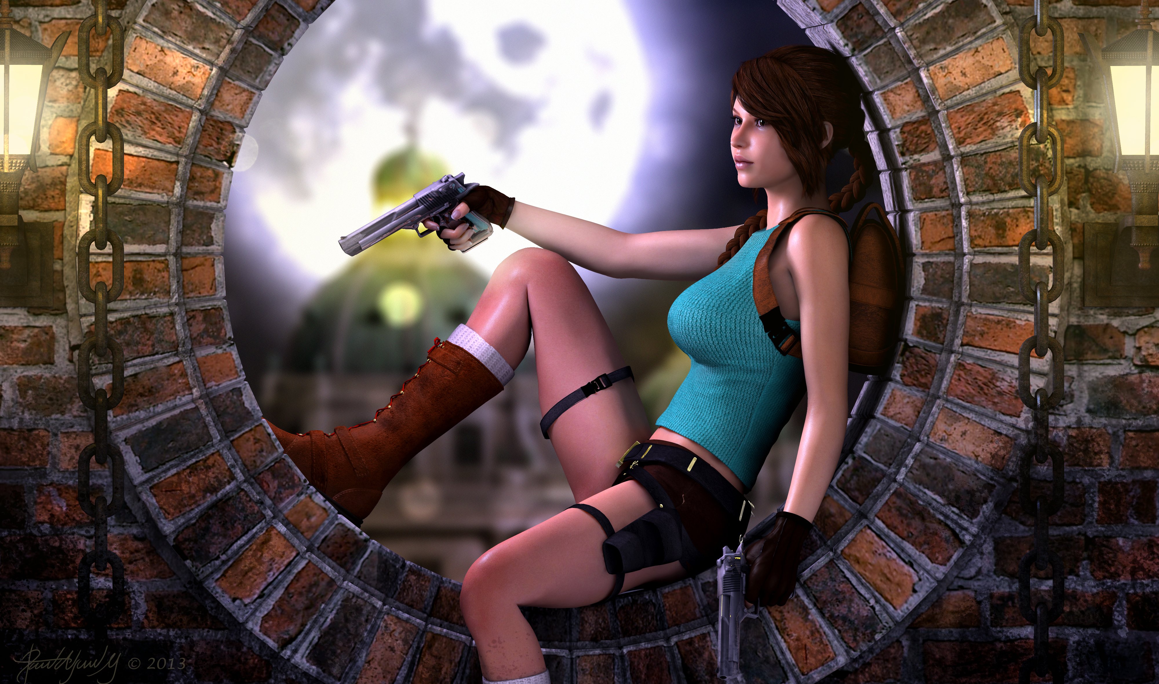 lara, Croft, Action, Adventure, Tomb, Raider, Platform, Fantasy, Girl, Girls, Warrior Wallpaper