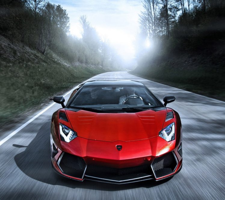 red, Lamborghini HD Wallpaper Desktop Background