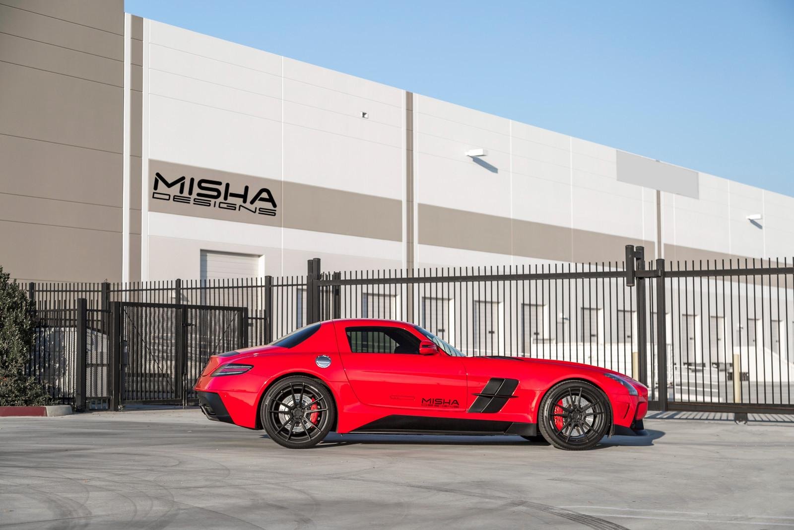 mercedes, Benz, Sls, Amg, Bodykit, Misha, Designs, Cars, Tuning, Coupe Wallpaper