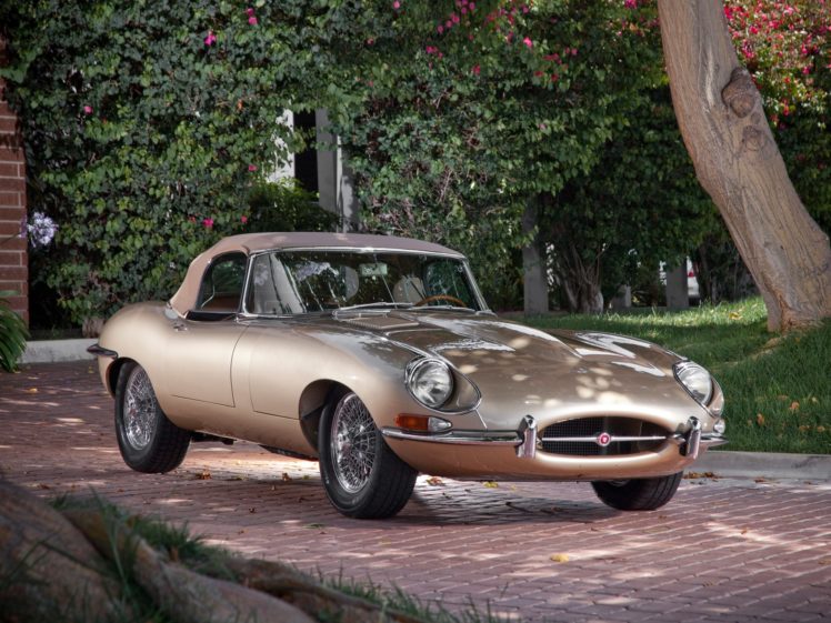 jaguar, E type, Convertible, Series, I, 1967, Classic, Cars HD Wallpaper Desktop Background