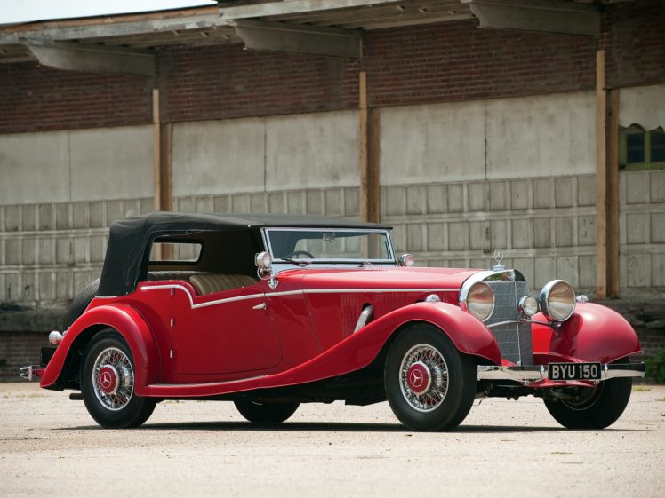 mercedes, Benz, 500k, Tourer, By, Mayfair, 1934, Classic, Cars HD Wallpaper Desktop Background