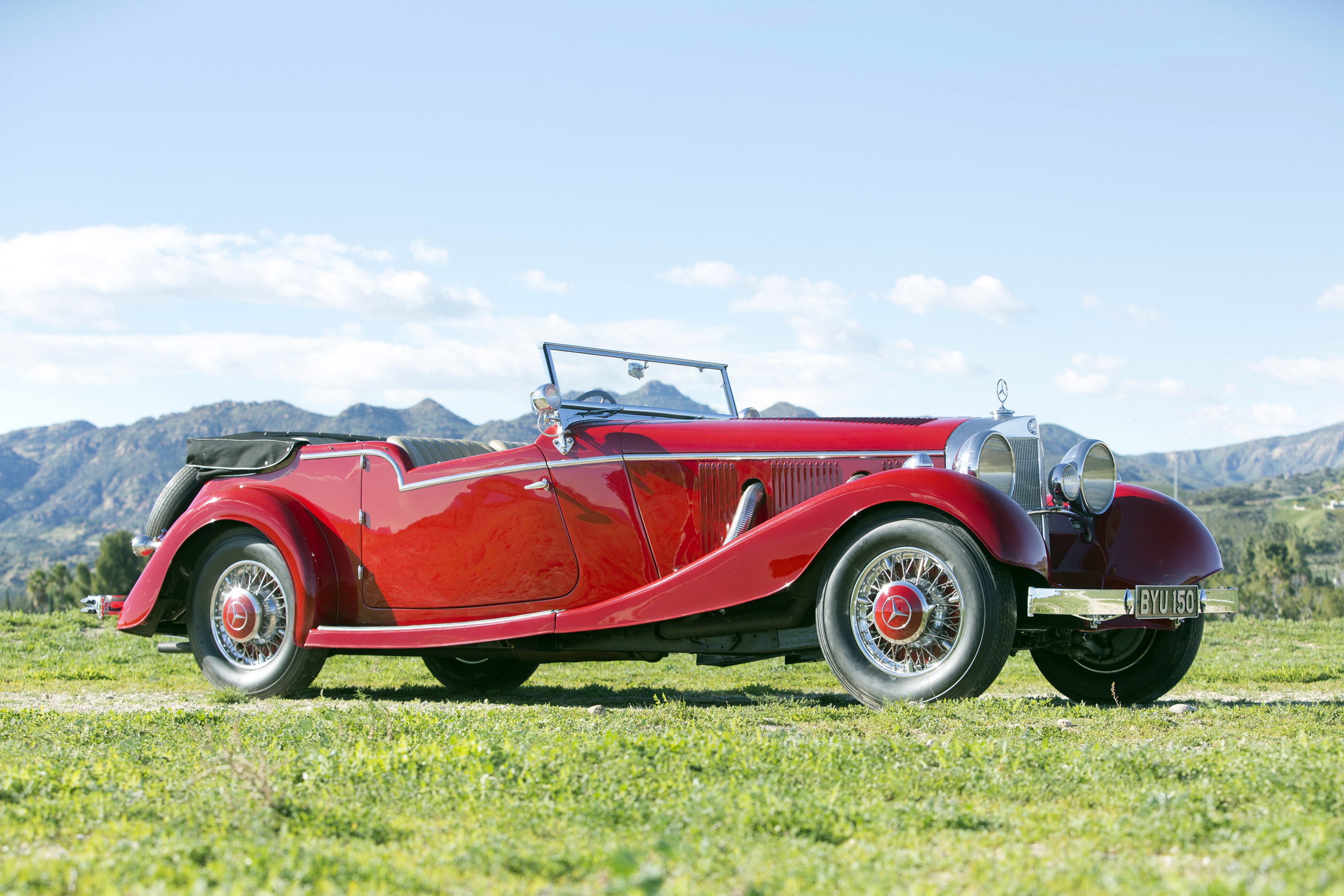 mercedes, Benz, 500k, Tourer, By, Mayfair, 1934, Classic, Cars Wallpaper
