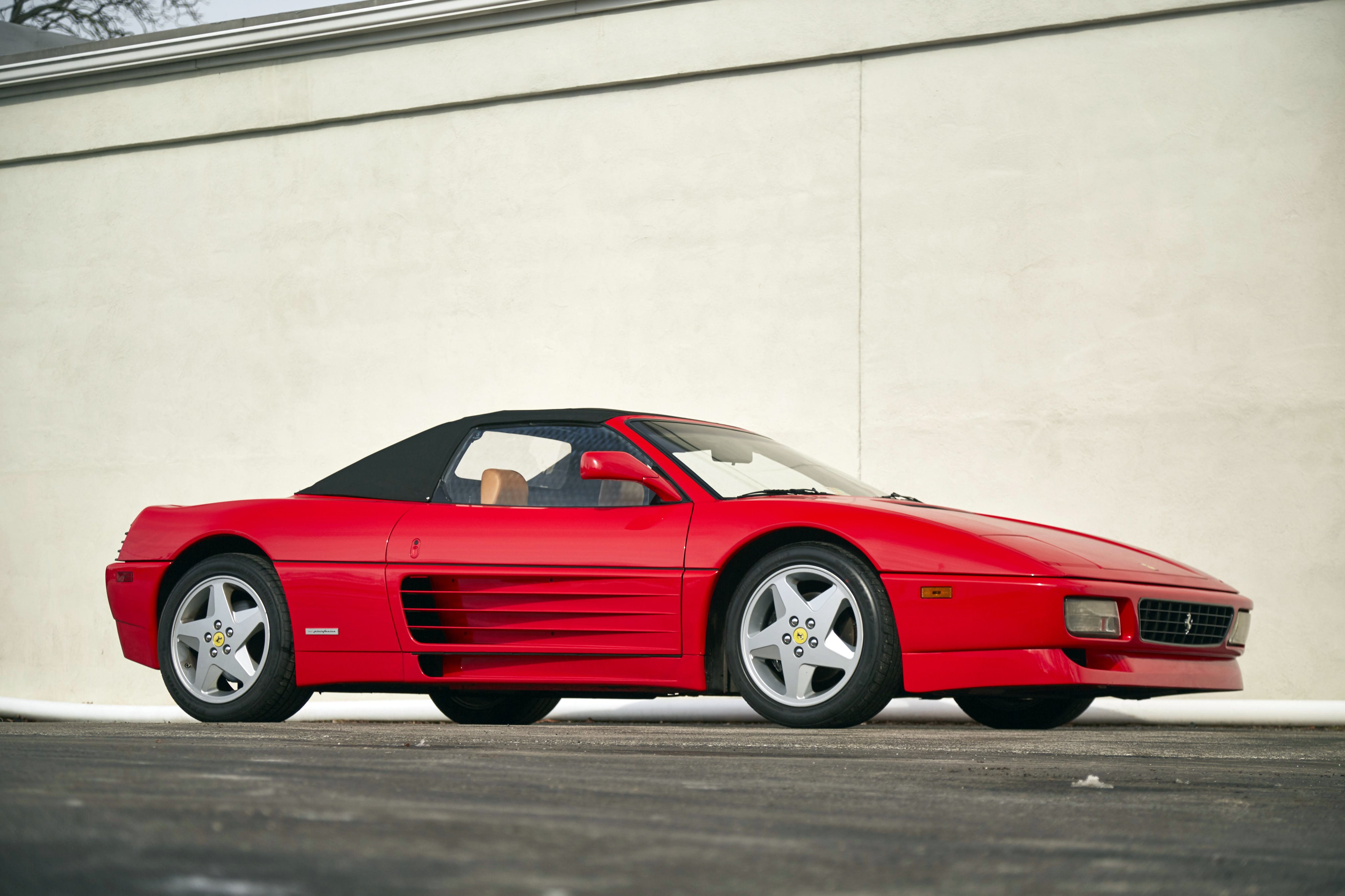 1993, Ferrari, 348, Spider, Convertible, Classic, Cars Wallpaper