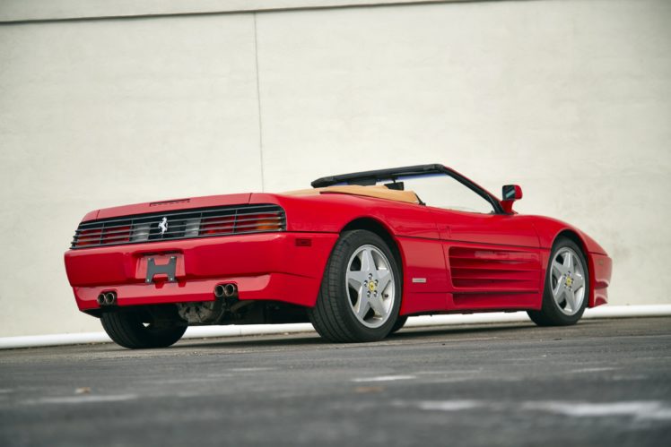 1993, Ferrari, 348, Spider, Convertible, Classic, Cars HD Wallpaper Desktop Background