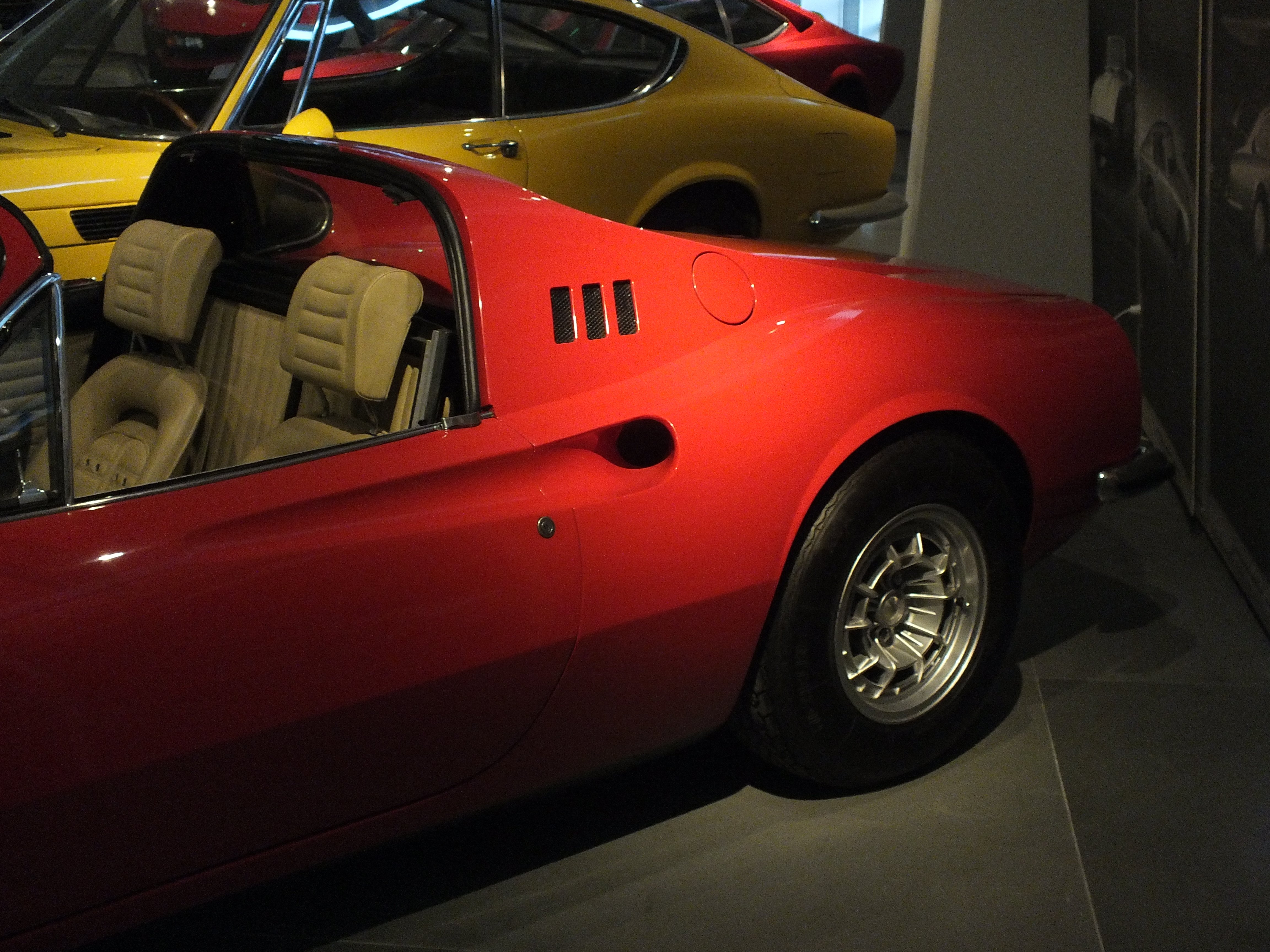 1974, Fiat, Dino, Ferrari, 246, Gts, Supercar, Supercars, Classic, Hellenic, Motor, Museum Wallpaper