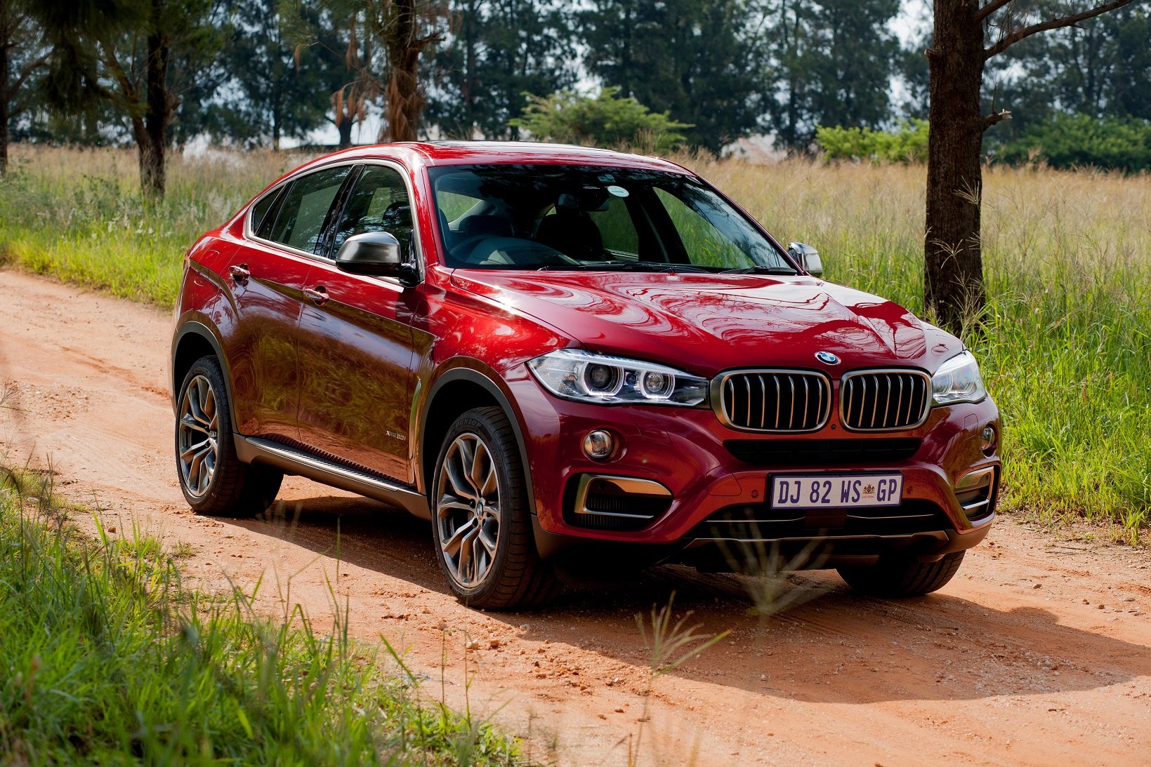 BMW x6 коричневый