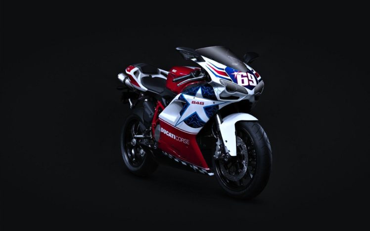 bike,  , Ducati,  , 848,  , Sports,  , Motorcycle,  , Motorcyclist,  , Race,  , Speed HD Wallpaper Desktop Background