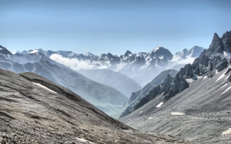 mountains, Nature, Fog HD Wallpaper Desktop Background