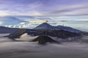 bromo, Volcano, Java, Indonesia, Mountains
