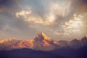 machapuchare, 7000m, Nepal, Nepal, Mountain, Mountain, Range, Sky, Clouds, Sun, Snow, Nature, Panorama, Landscape