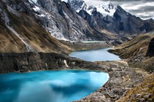 peru, Mountains, Lake, Cordillera, Huayhuash, Nature