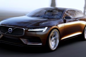 2014, Volvo, Concept, Estate, Brown, Road, Cars, Speed, Motors