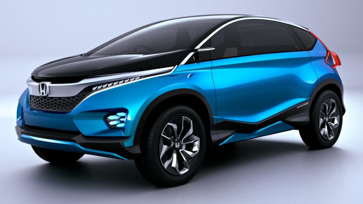 2014, Honda, Vision, Xs 1, Concept, Blue, 4×4, Speed, Motors, Cars, Auto HD Wallpaper Desktop Background