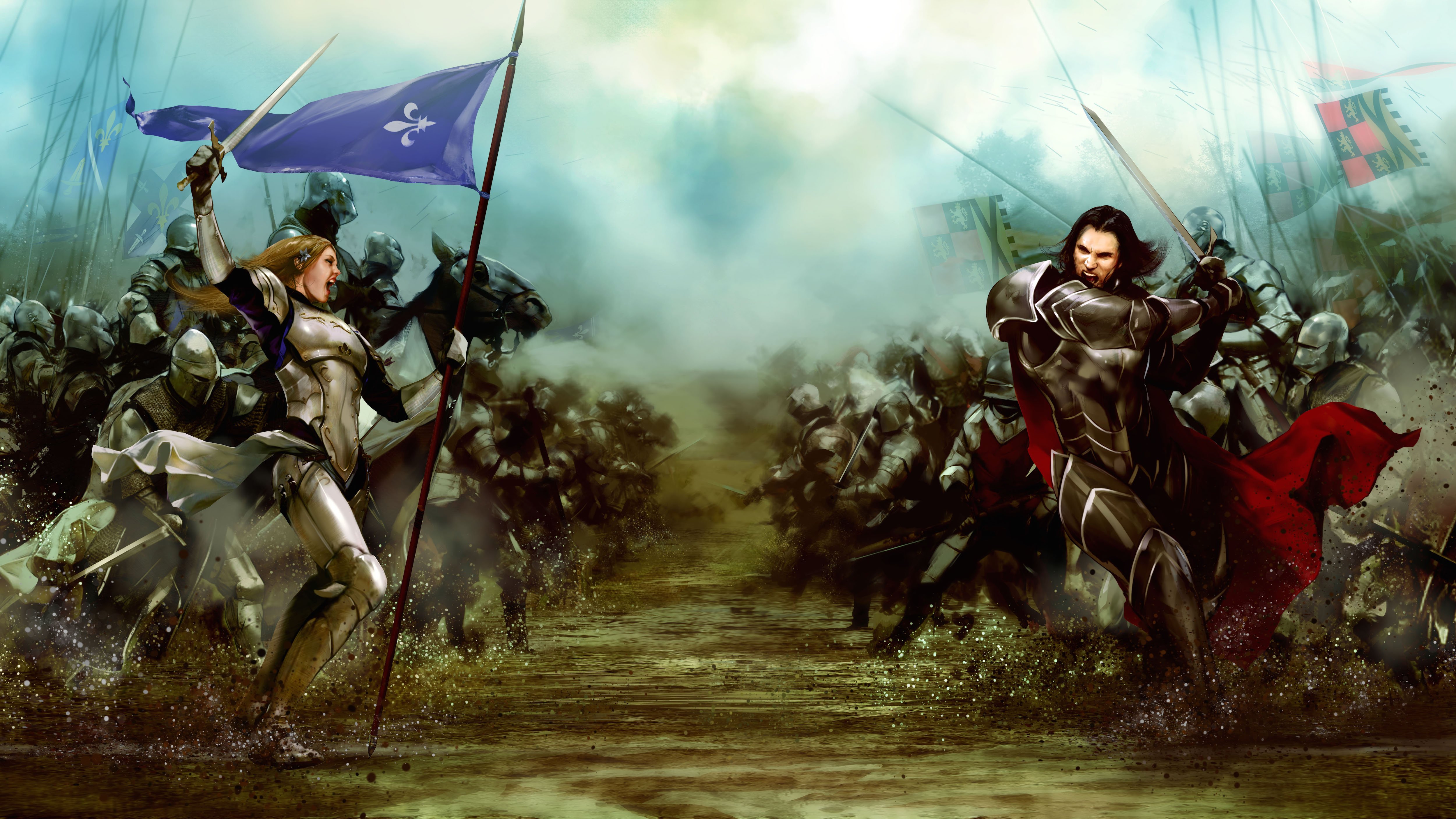 bladestorm, Tactical, Fighting, Fantasy, Medieval, Warrior, Battle Wallpaper