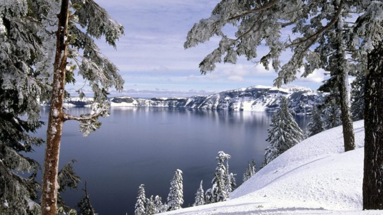 landscapes, Oregon, National, Park, Crater, Lake HD Wallpaper Desktop Background