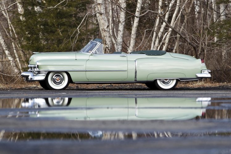 1951, Cadillac, Sixty two, Convertible, Cars, Classic HD Wallpaper Desktop Background