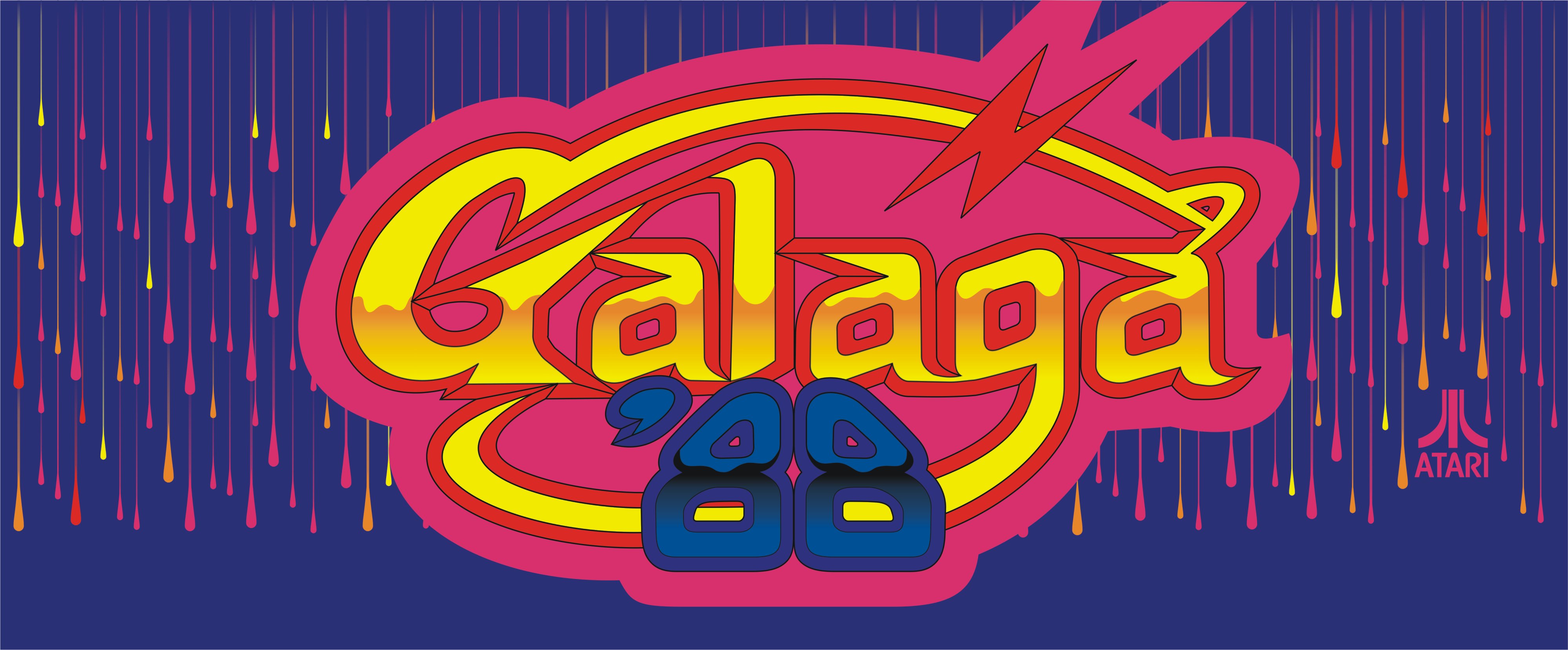 galaga, Sci fi, Arcade, Shooter, Spaceship, Action, Atari Wallpaper
