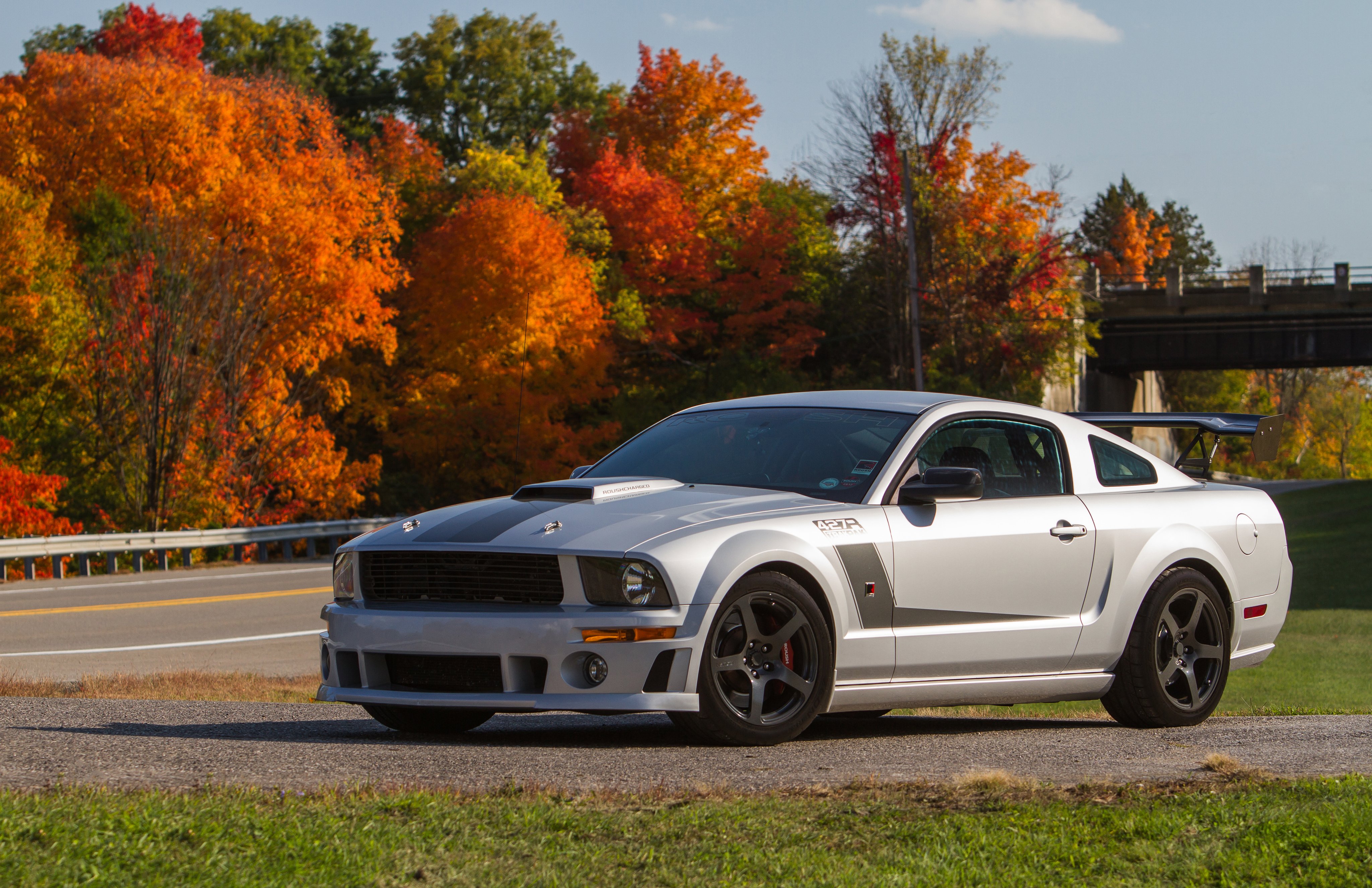 2008, Roush, 427r, Trak, Pak, Ford, Mustang, Muscle, Race, Racing Wallpaper