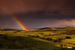 rainbow, Landscape