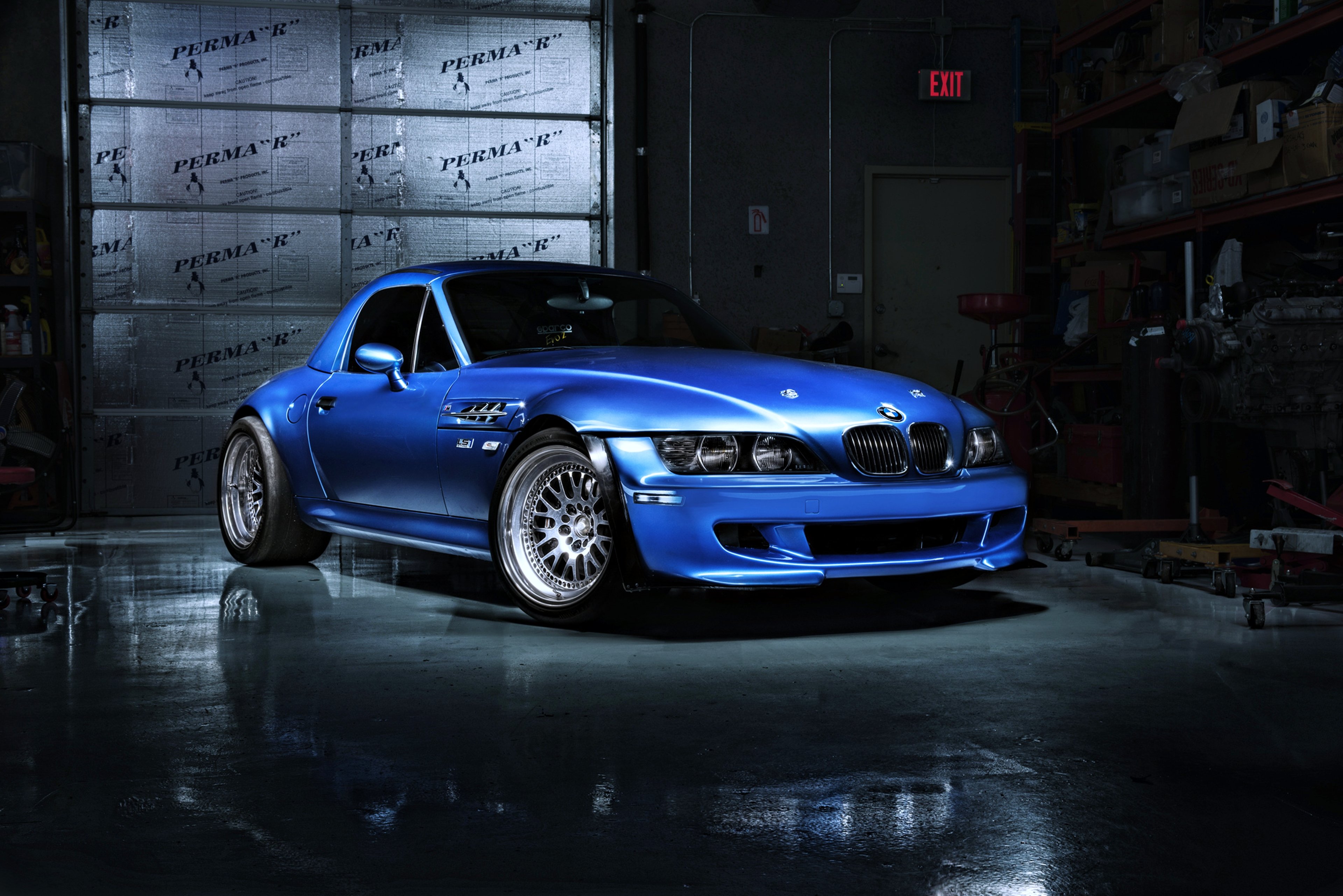 bmw, Z3, M, Blue, Speed, Motors, Cars, Garage Wallpaper