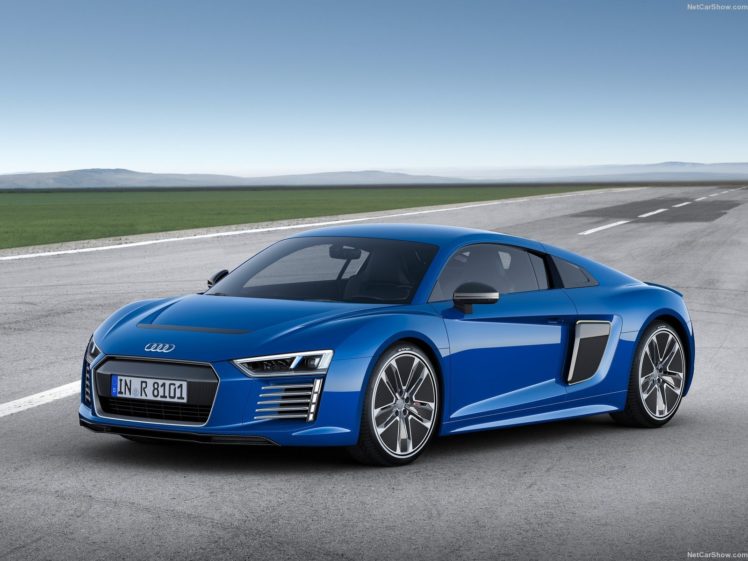 audi, R8, E tron, Cars, Coupe, 2016 HD Wallpaper Desktop Background