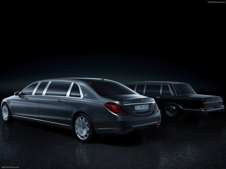 mercedes, Benz, S600, Pullman, Maybach, Limousine, Cars, Luxury, 2016 HD Wallpaper Desktop Background