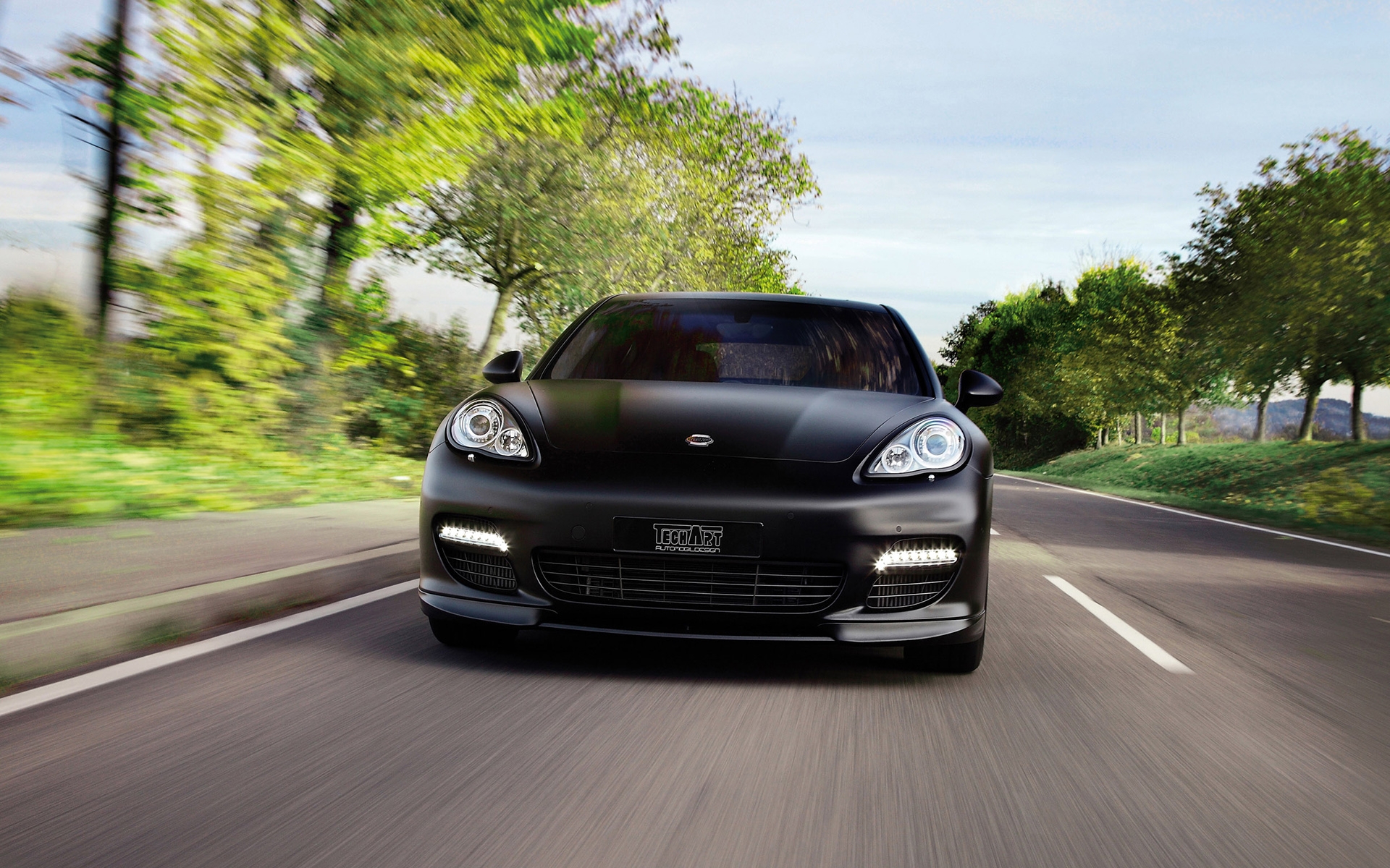 porsche, Panamera, Techart Wallpaper