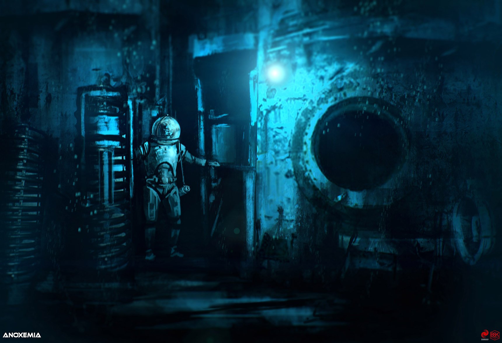 anoxemia, Exploration, Sci fi, Indie, Underwater, Horror, Diving, Adventure, Survival Wallpaper